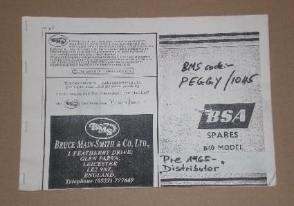 BSA B40 pre 1965- 