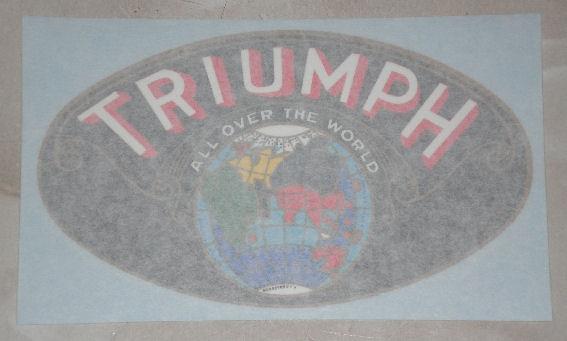 Triumph Sticker 