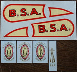 BSA Sloper OHV 1927-32 Transfer Set