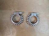 Triumph Cooling Ring/Pair for Exhaust Pipe 500cc 1 5/8" complete
