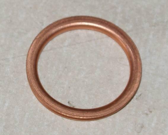 Copper Washer folded