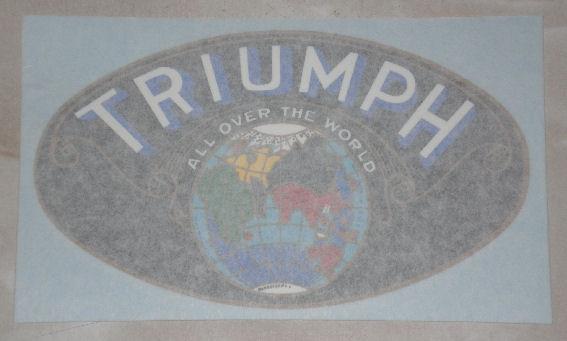 Triumph Sticker 