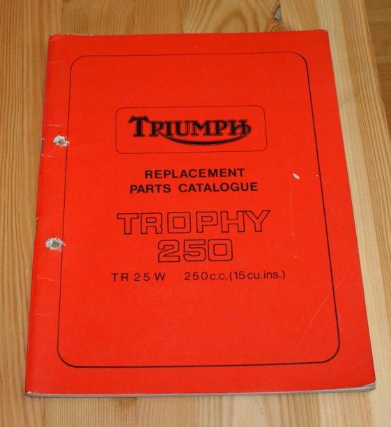 Triumph Replacement parts Catalogue