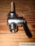 Triumph Petrol Tap without Tube 1/4"-1/4" BSP