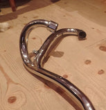 Triumph High Level Siamese Exhaust System T120/650 cc Unit up to 1969 1 5/8" push over