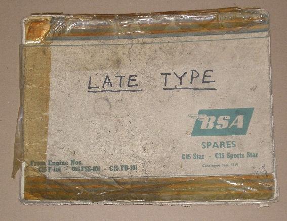 BSA Spares-Late Type