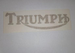 Triumph Tank Sticker gold