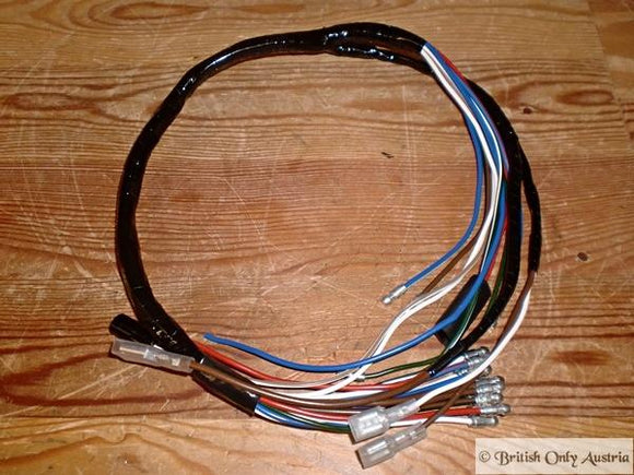 Triumph Headlamp/wiring Harness/Loom T150 1971-72