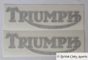 Triumph Tank Sticker f. Trailblazer & SS 1971/72 /Pair