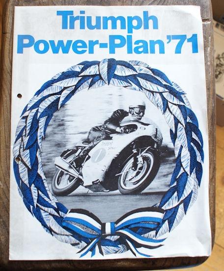 Triumph Power-Plan '71, Brochure