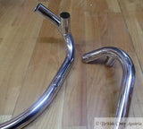 Triumph T100R 1973 Push In Exhaust Pipes /Pair