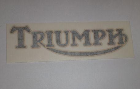 Triumph Tank Sticker 1972 only