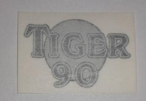 Triumph "Tiger 90" Sticker f. Rear Mudguard Late 1930's