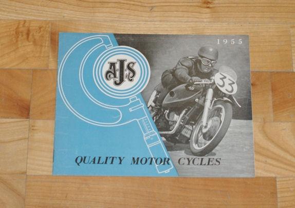 AJS Quality Motor Cycles 1955, Brochure