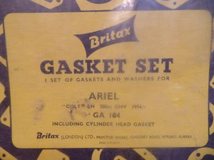 Ariel Colt LH 200 cc OHV 1954- Gasket Set