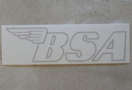 BSA Tank Sticker 1971-72