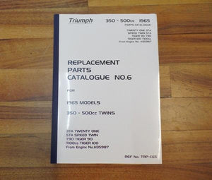 Triumph Parts Book No.6 3TA/5TA