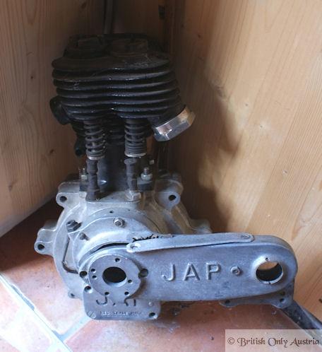 Jap J.A.P. Engine used 2 3/4HP 50cc