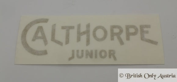 Calthorpe Junior Tank Sticker gold