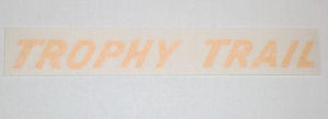 Triumph "Trophy Trail" Panel Sticker 1973