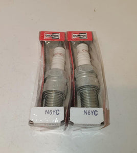 Spark Plug Champion N6YC Set of 2