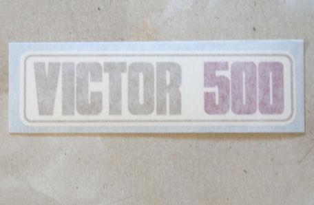 BSA Victor 500 Sticker for Side Panel