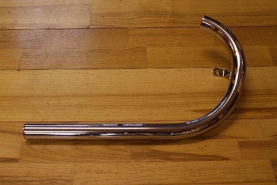 BSA M20 500cc Exhaust Pipe for Telescopic Fork 1 3/4