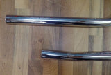 Triumph Exhaust Pipes 1963-68 unbalanced /Pair 1 1/2"