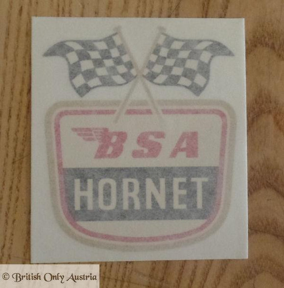 BSA Hornet Tank Top Sticker 1967/68