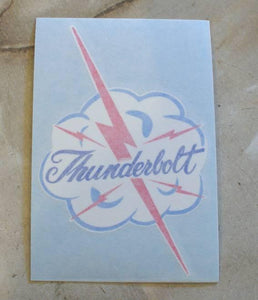 BSA Thunderbird Sticker for Tank Top 1968