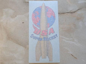 BSA Super Rocket Sticker for Tank Top