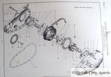 BSA 350/500cc Single Cylinder OHV Parts Book 1954-55, Copy