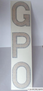 BSA GPO Leg Shield Sticker Post War