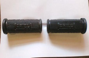 Ariel Footrest Rubber with Logo /Pair, closed end