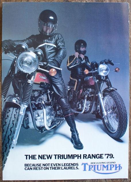 The New Triumph Range '79, Brochure