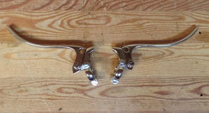 Brough Superior / Norton Brake and Clutch Lever 7/8" - 22mm / Pair Amal Type