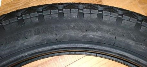 Dunlop Tyre 3.50-19 57P Gold Seal K70 front and back