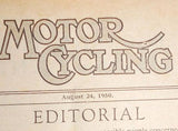The Motorcycling Book August 24, 1950