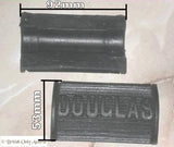 Douglas Footrest Pedal Rubbers front Type /Pair
